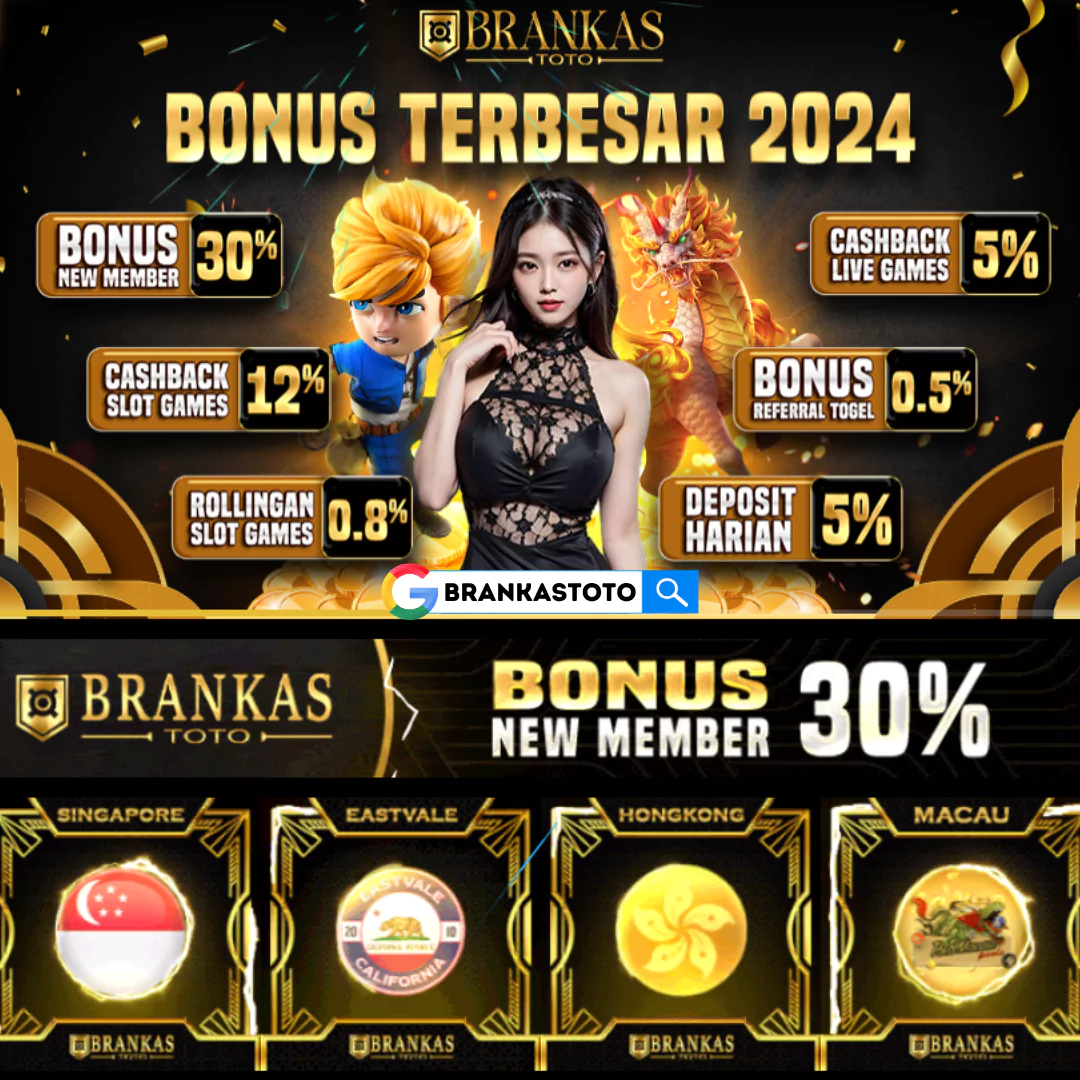 BRANKASTOTO - Bandar Togel Toto Bet 100 Perak Dan Slot Bet Receh Gampang Menang